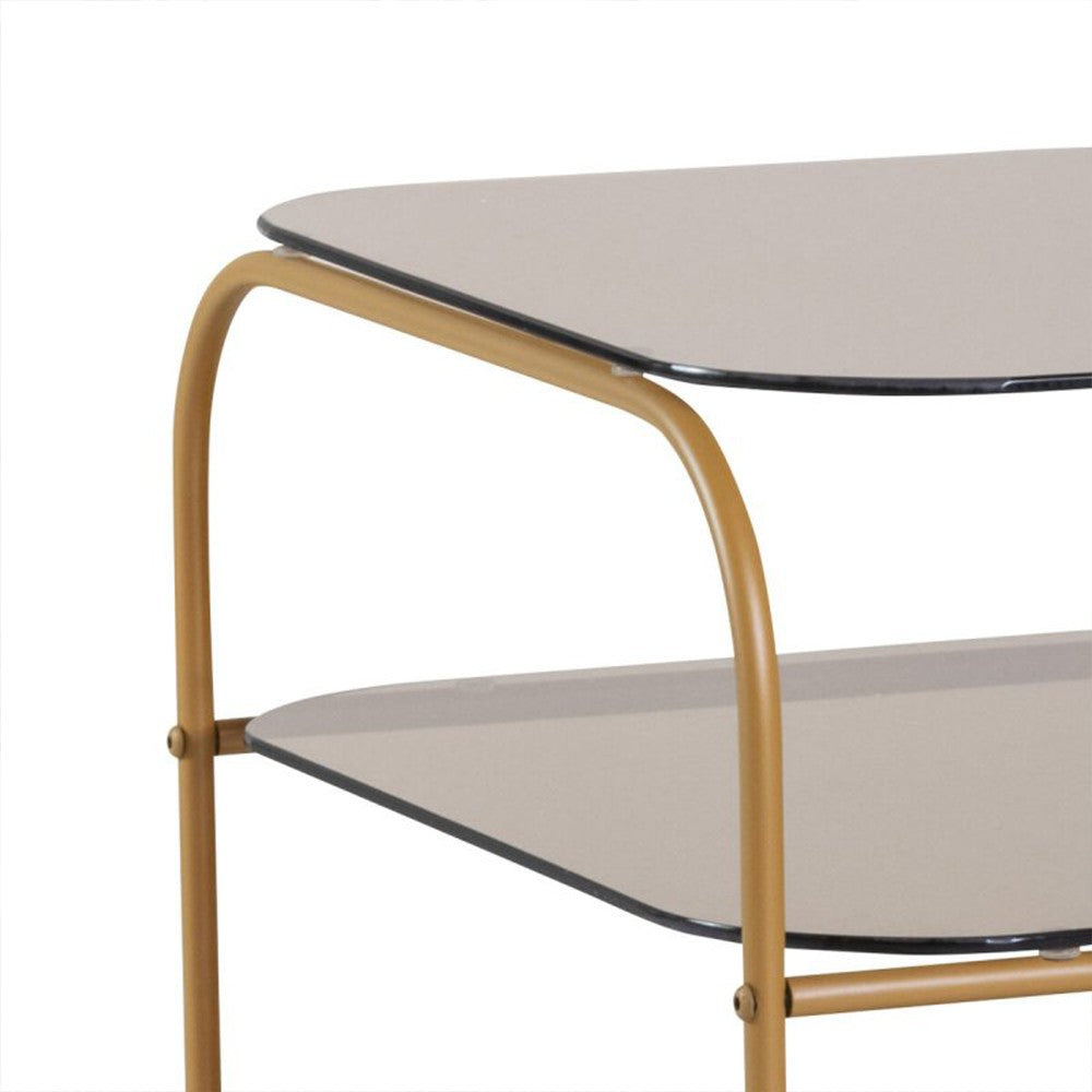 Quadro Metal Side Table