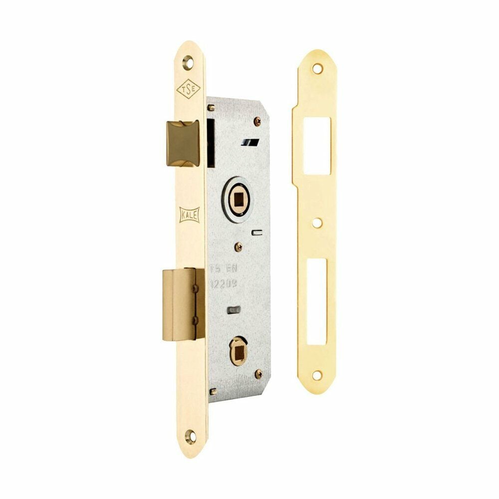 149 R 45 mm Bathroom WC Door Lock Yellow