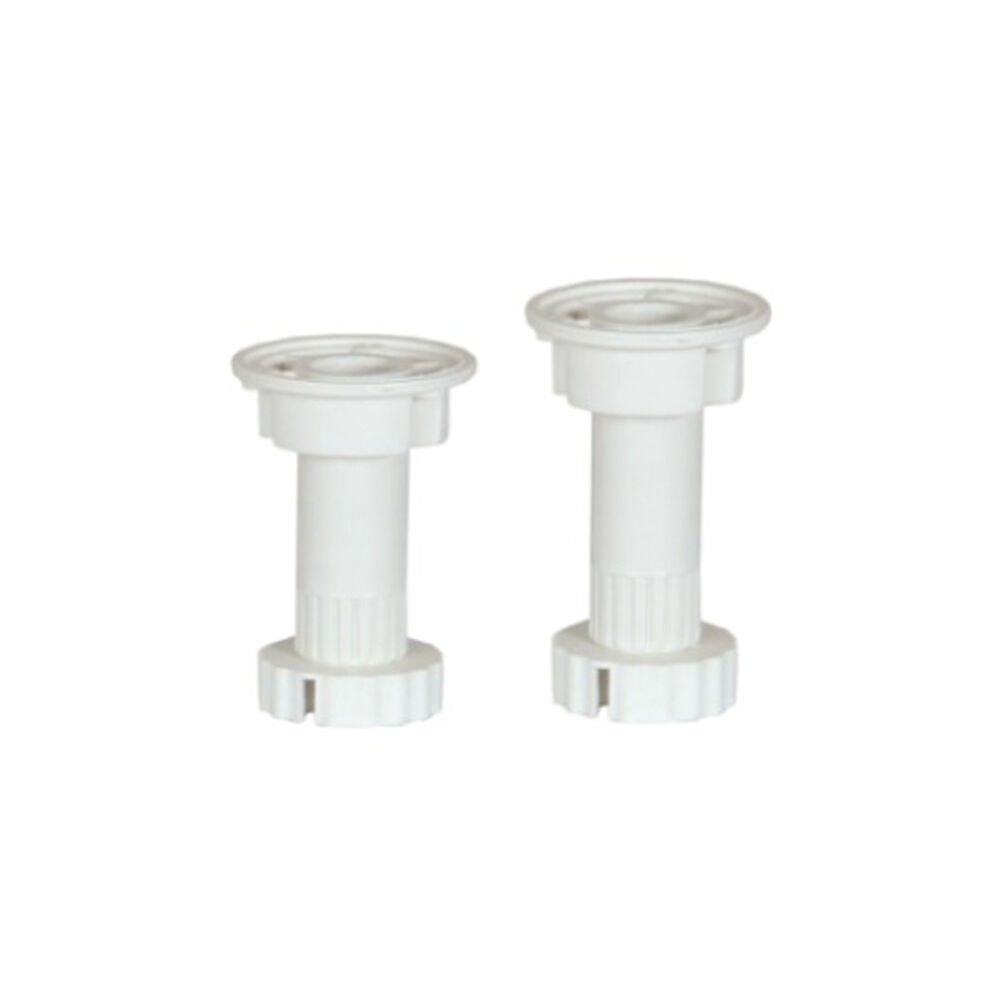 Plastic Bed Base Leg 8cm White