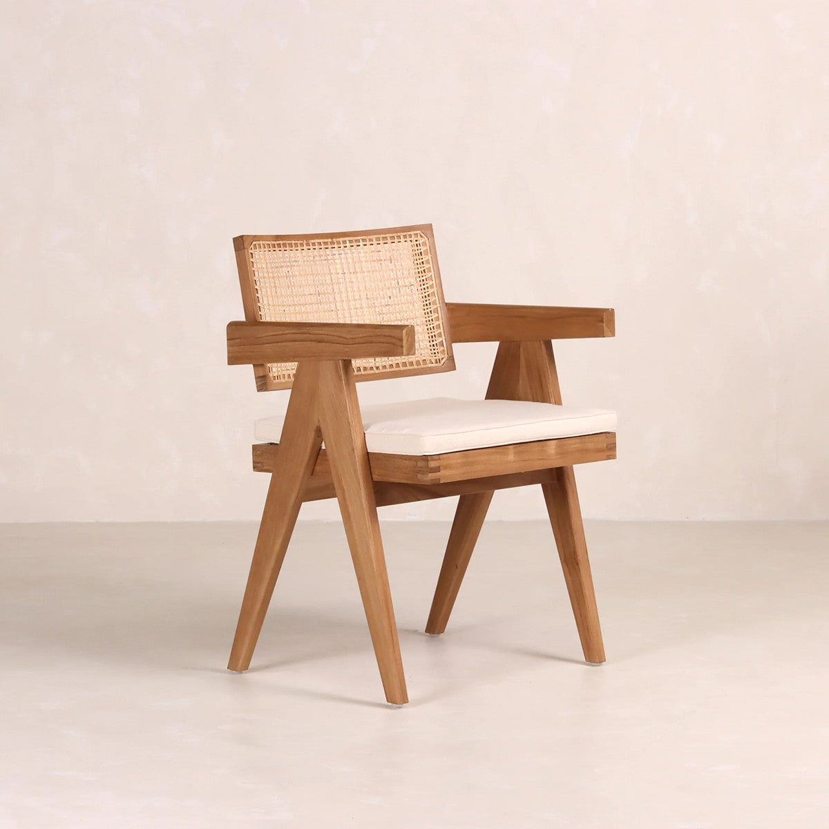 Pierre Arm Wooden Chair