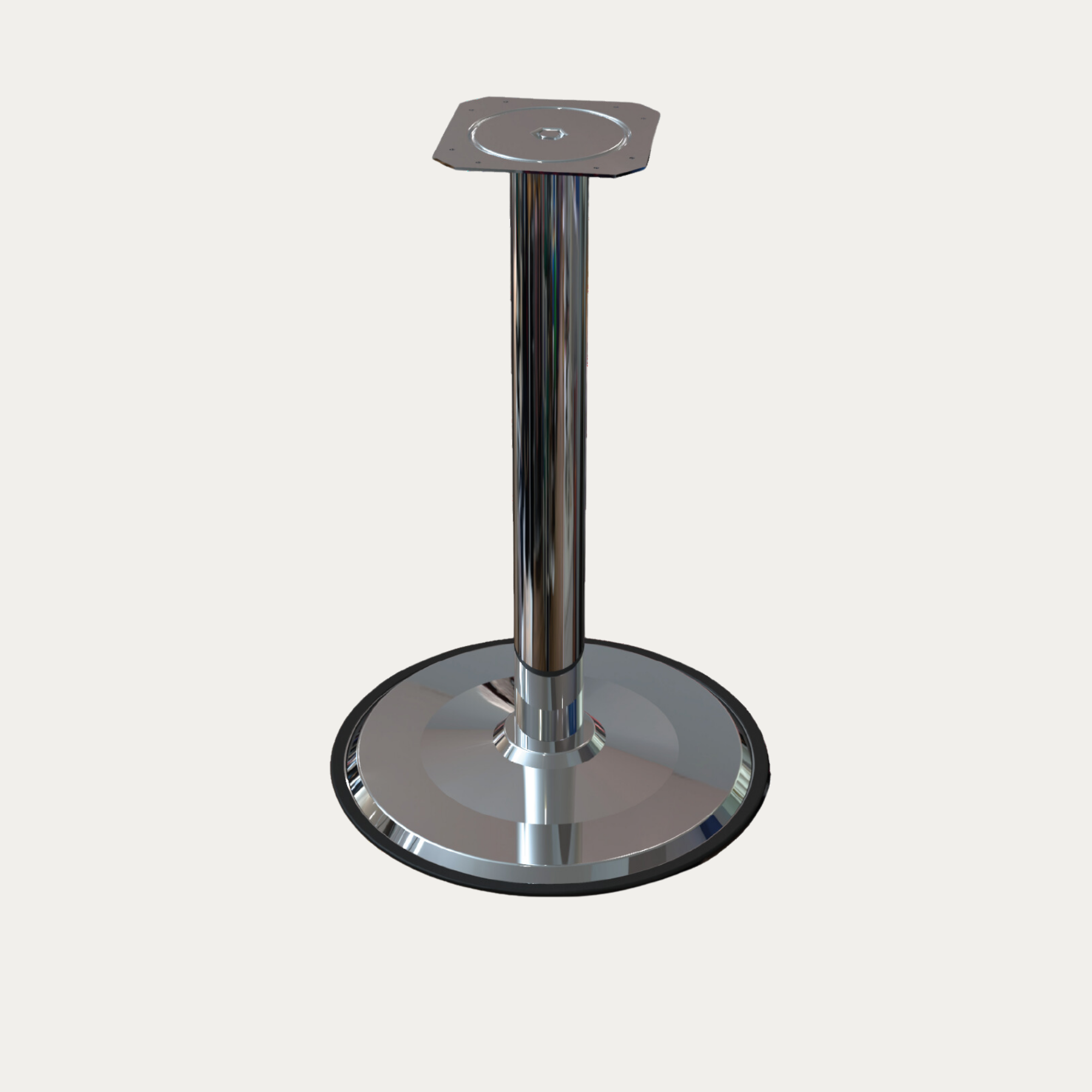 730x76mm Stainless Table Leg Set of 2