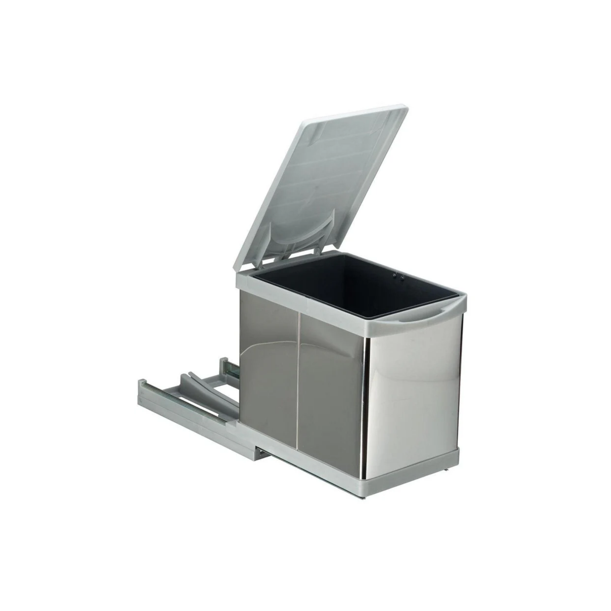 Toty 16 lt Automatic Opening Lid Rail Trash Can