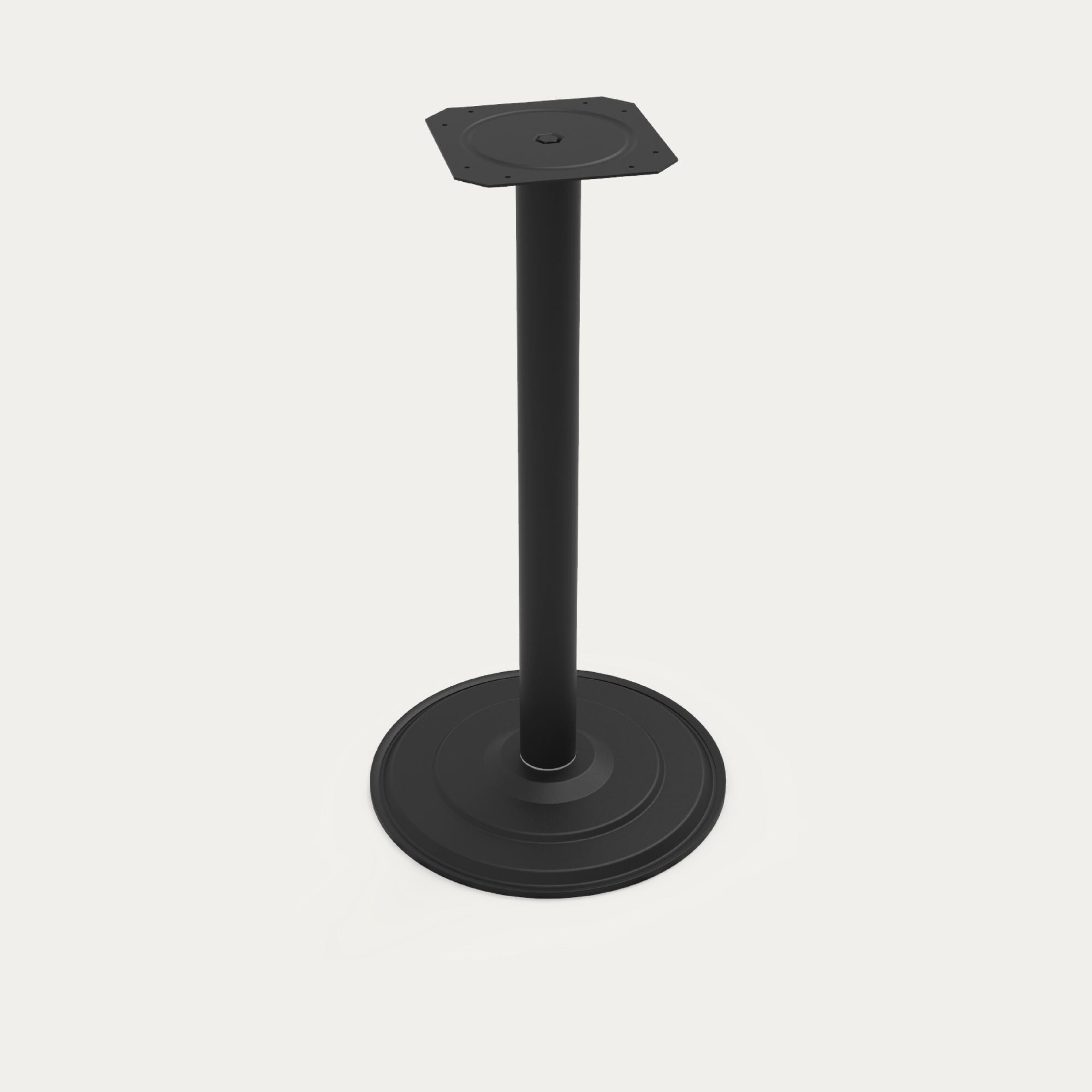 730x60mm Round Base Table Leg Set of 2