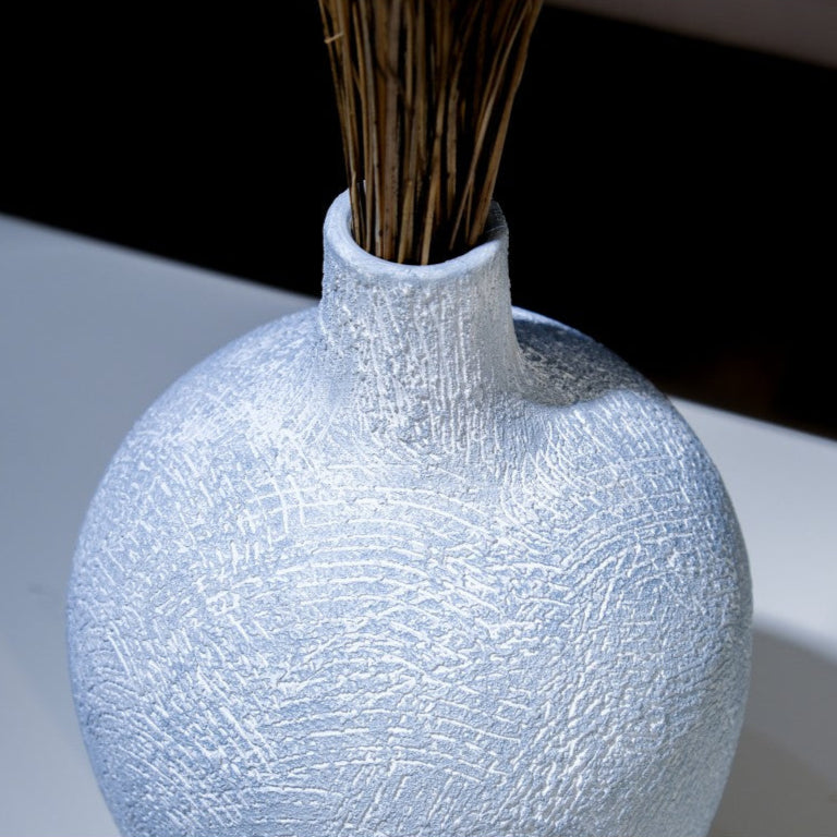 Daniela Textured Terracotta Vase