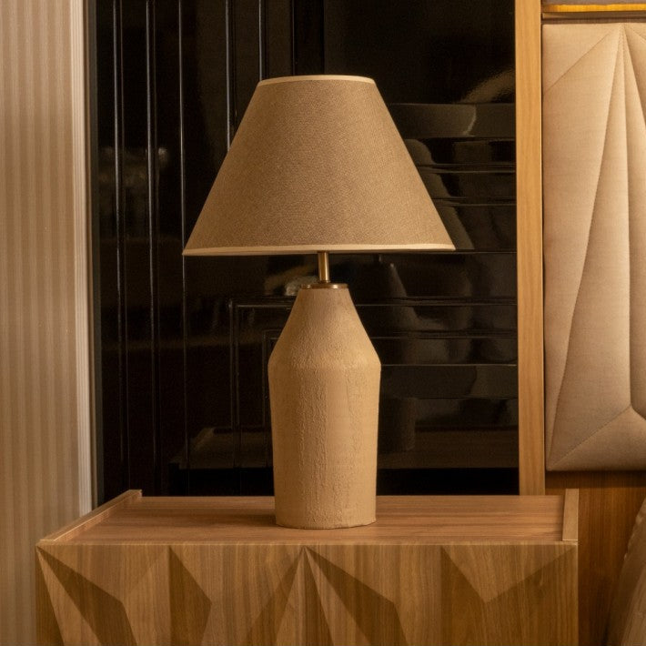 Toque Textured Terracotta Lampshade