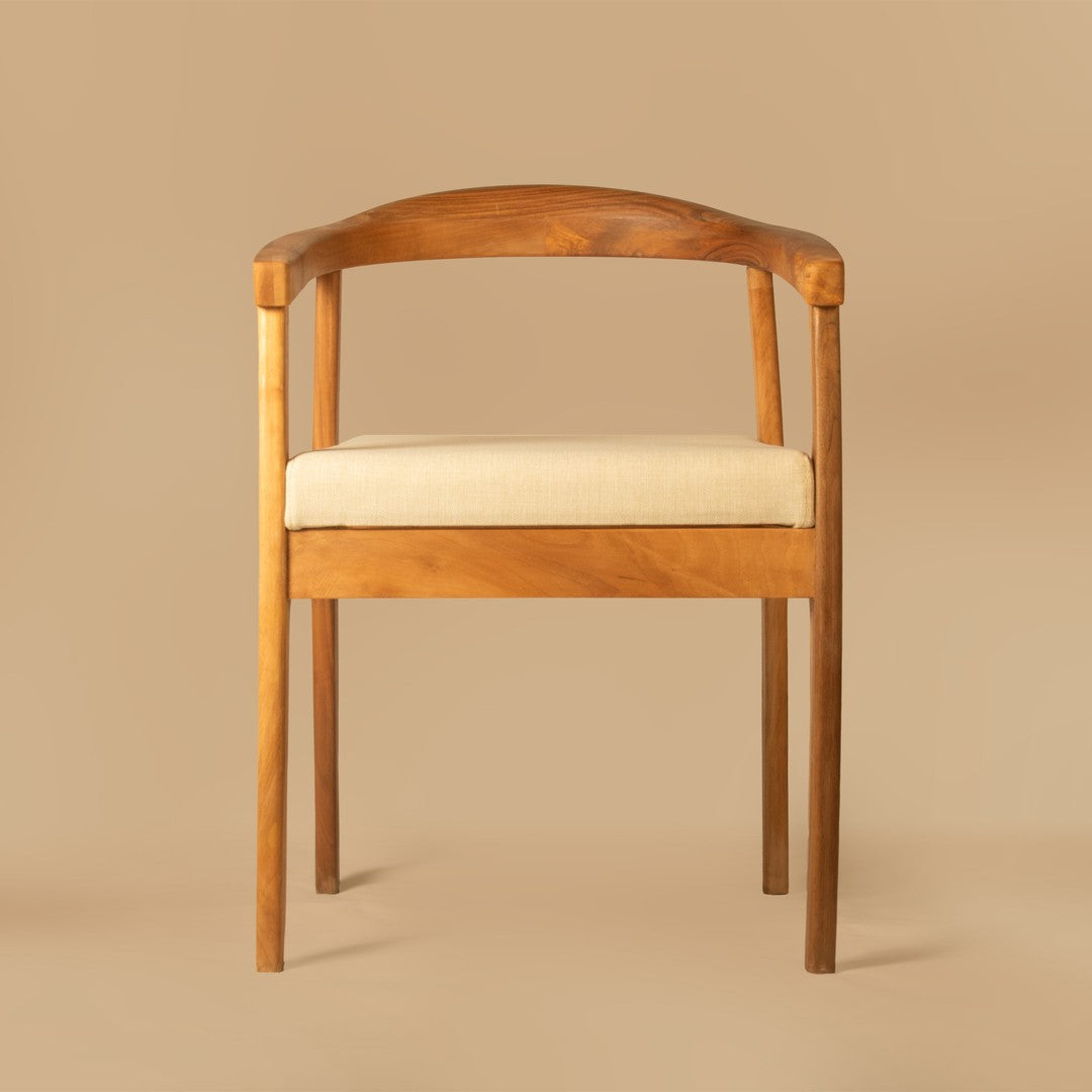 Porto Walnut Tree Wooden Chair