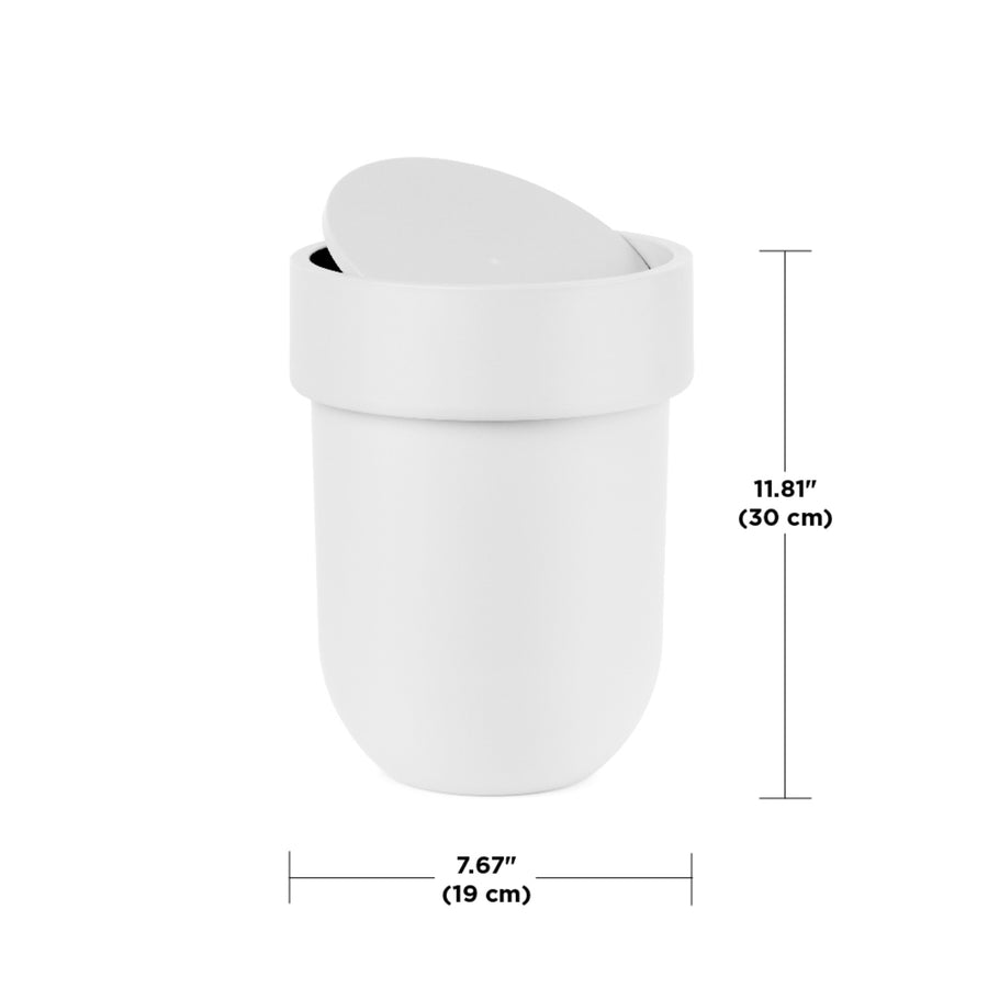 Touch Covered Trash Can 6L