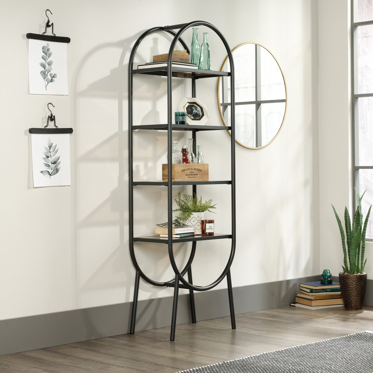 Kuzey Metal Bookshelf