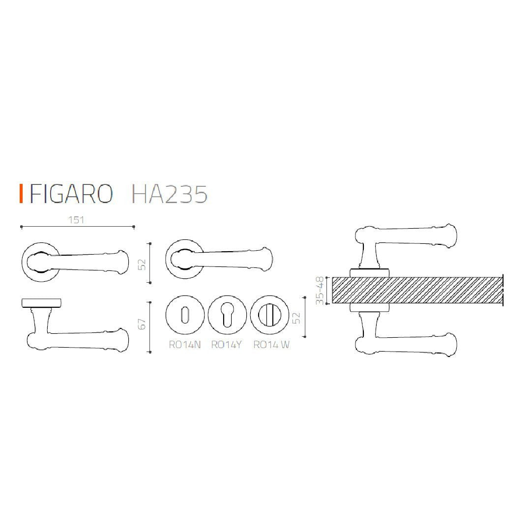 Figaro Door Handle