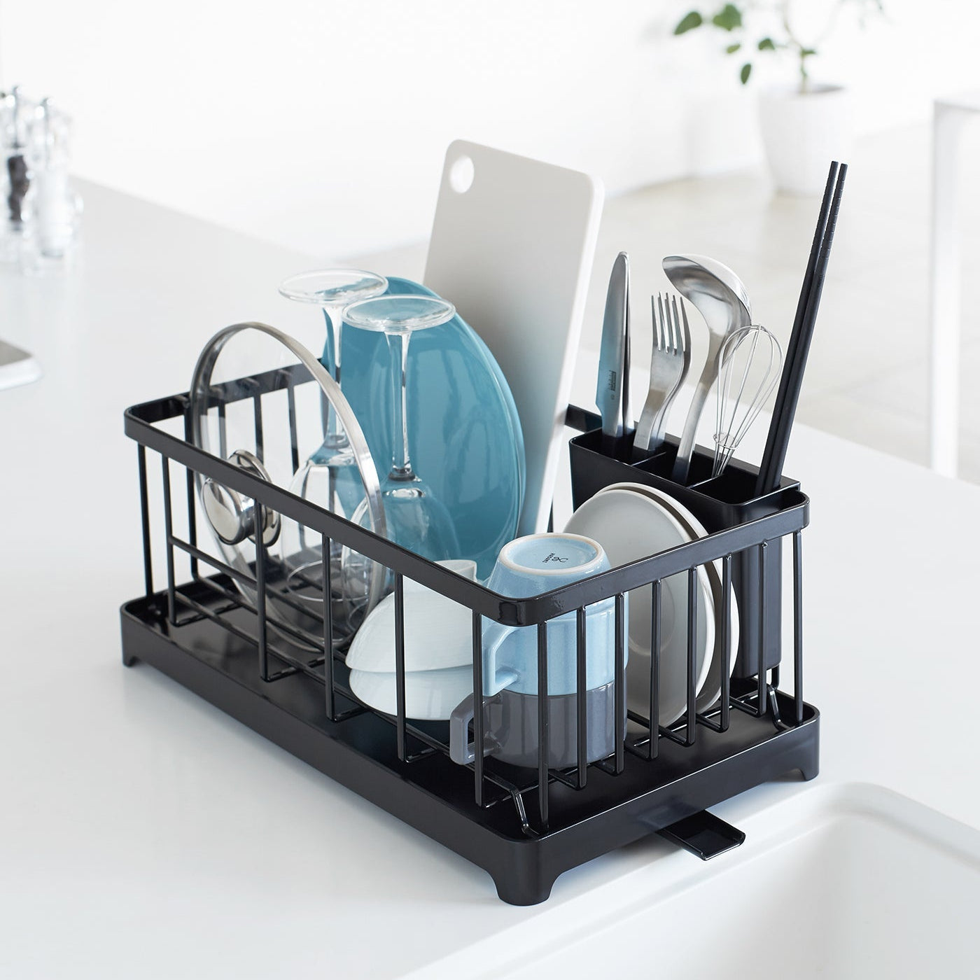 Tower Wire Dish Rack - Steel