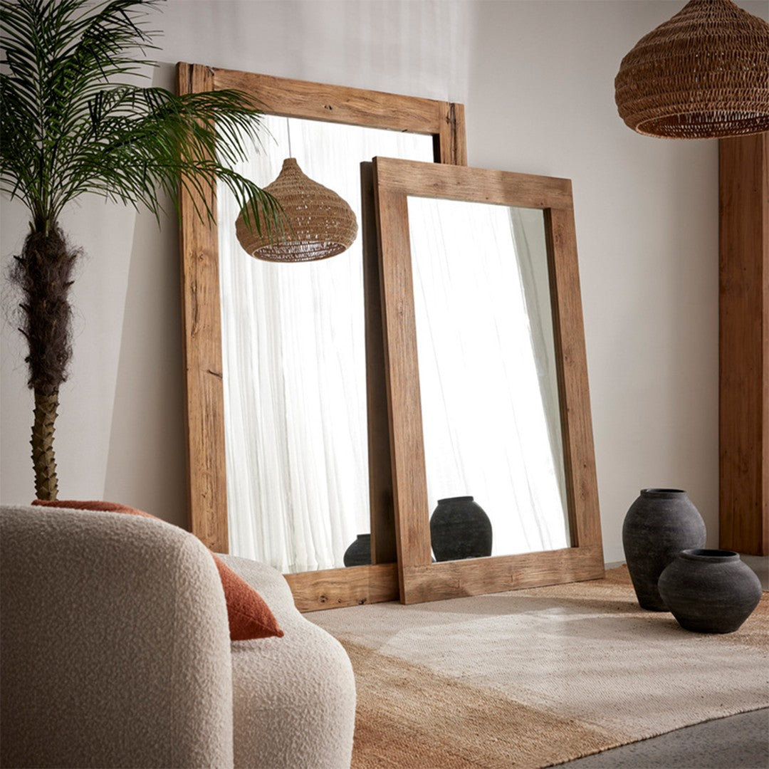 Tarzin Wooden Mirror