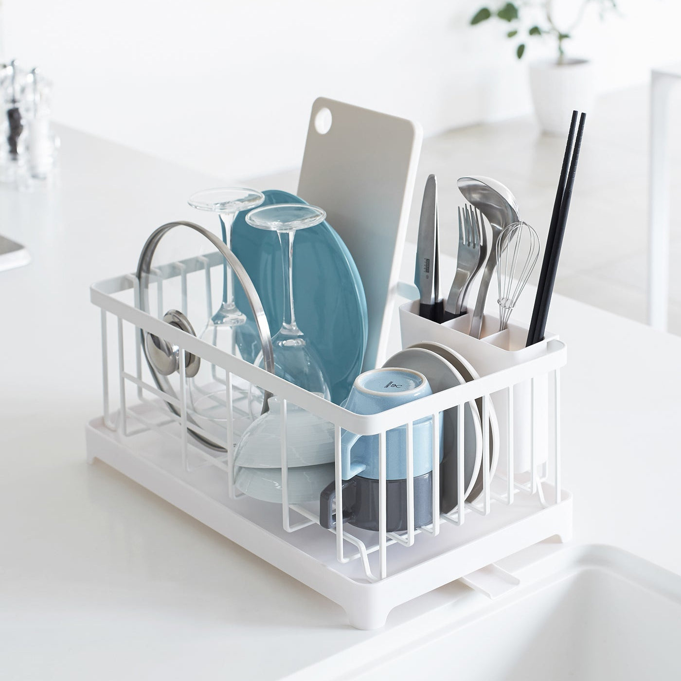 Tower White Dish Rack