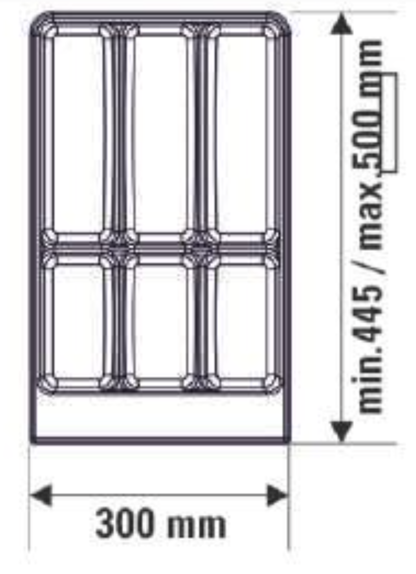 Mody 300 mm Modüler Çatal Kaşıklık - Furnicept