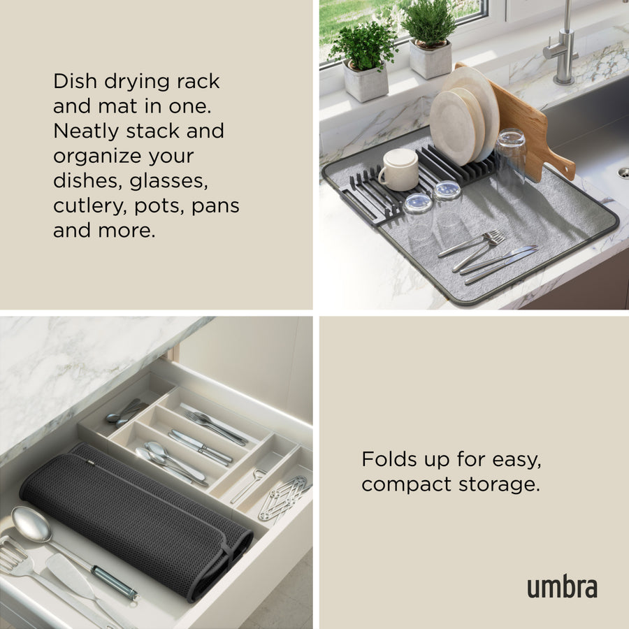 UDry Dish Drying Rack and Mat