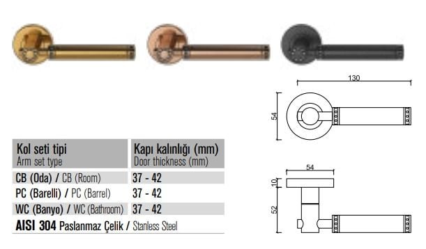 301 T Kapı Kolu - Furnicept